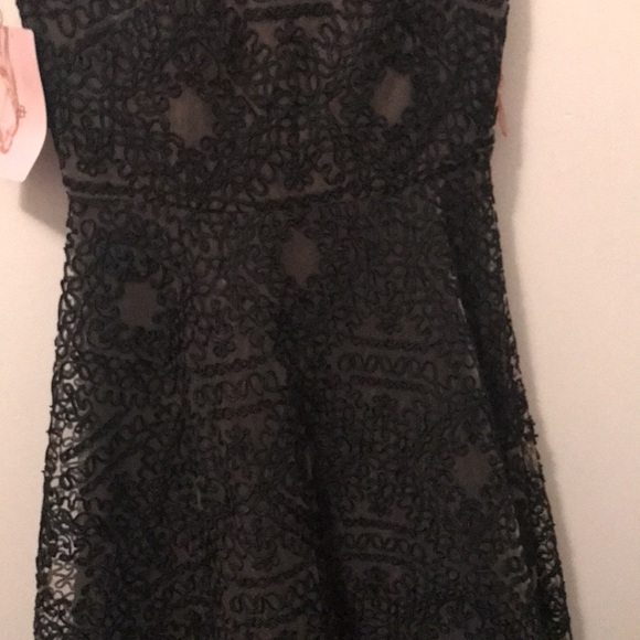 NWT BHLDN Sara Emanuel Presley Dress Black size 6 - Picture 10 of 17